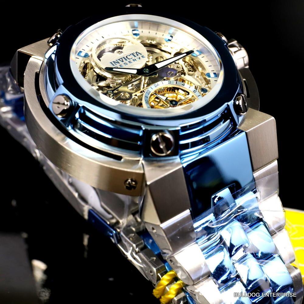 Invicta Reserve X-Wing  Automatic Day/Night Moon Phase Skeletonized Watch New