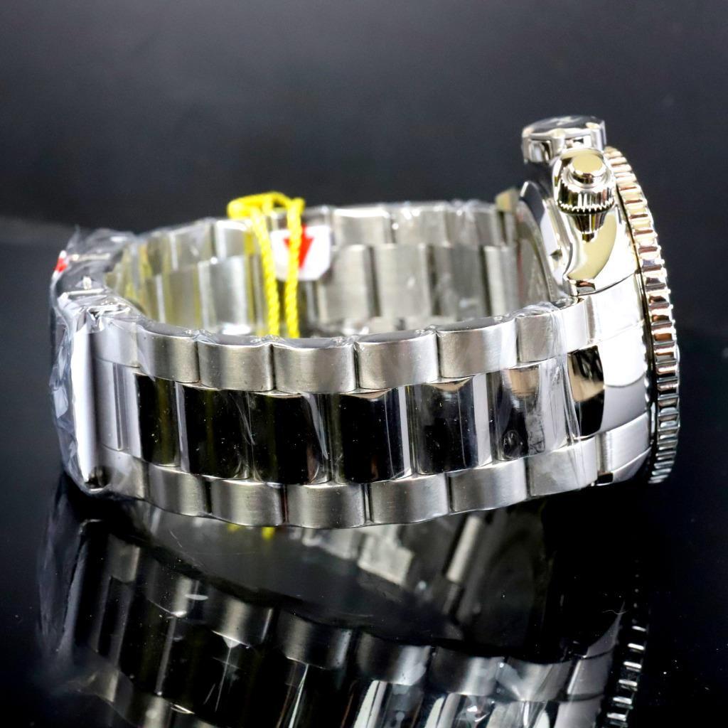 Invicta Masterpiece Reserve Grand Diver Black Marble Diamond Swiss ETA Watch