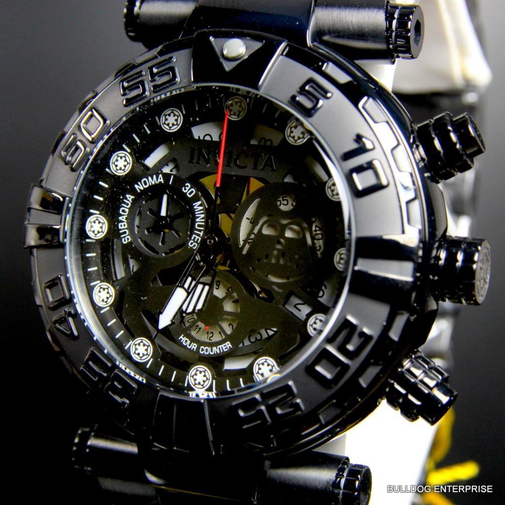 Invicta Star Wars Darth Vader Subaqua Noma I Ltd Swiss Movt 47mm Steel Watch New