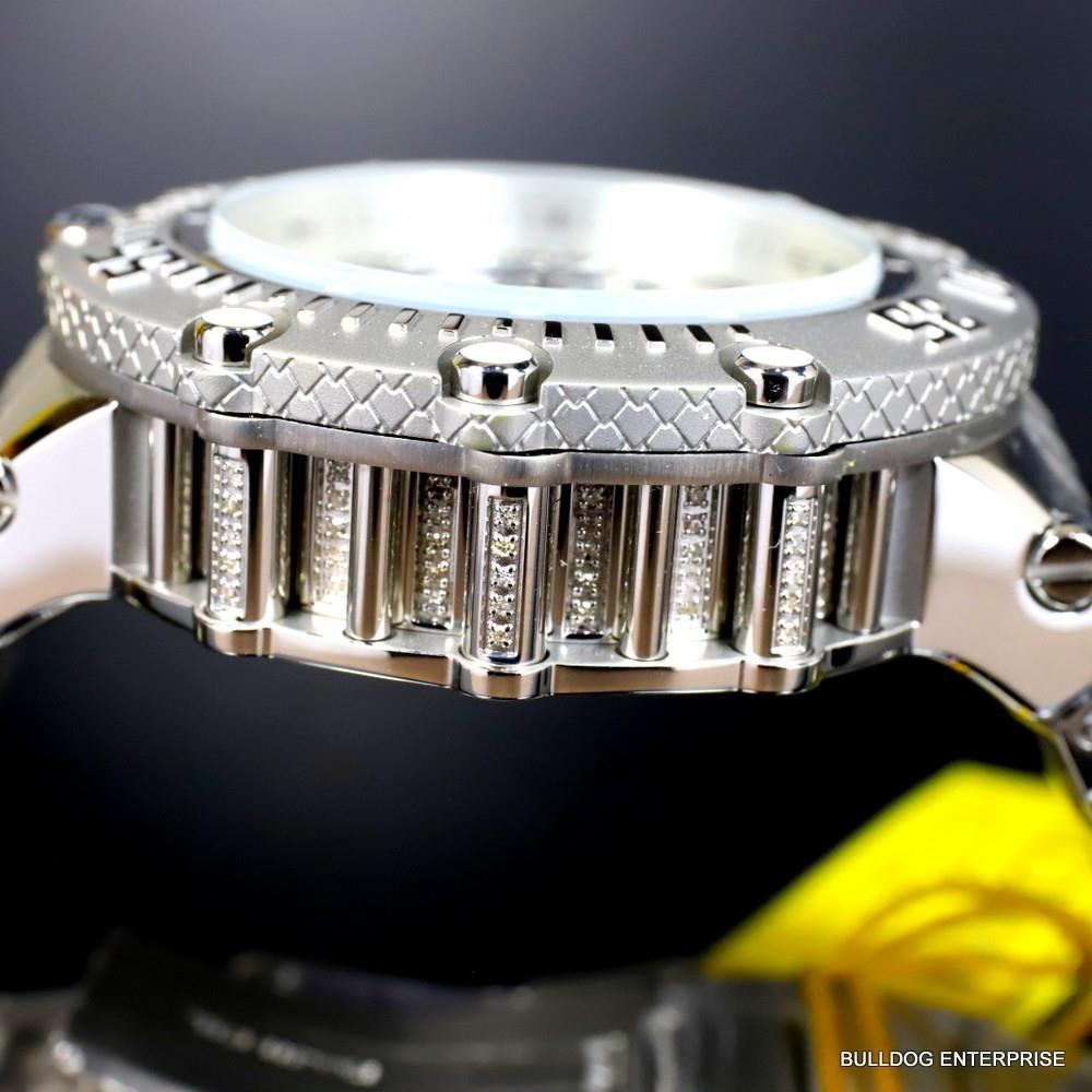 Invicta Subaqua Noma VII 1.57CTW Diamond Swiss Stainless Steel 52mm Watch New