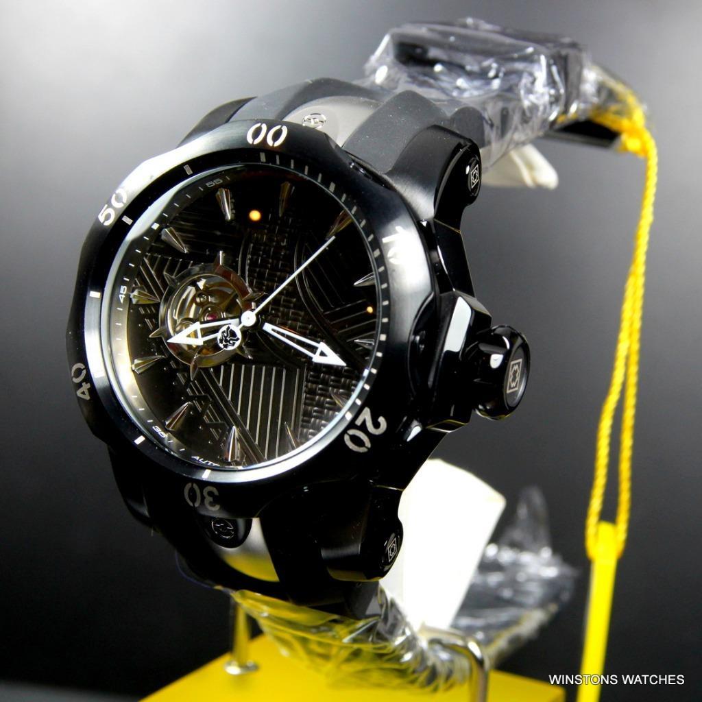 Invicta Marvel Black Panther Venom Automatic Open Heart Ltd Ed 52mm Watch New