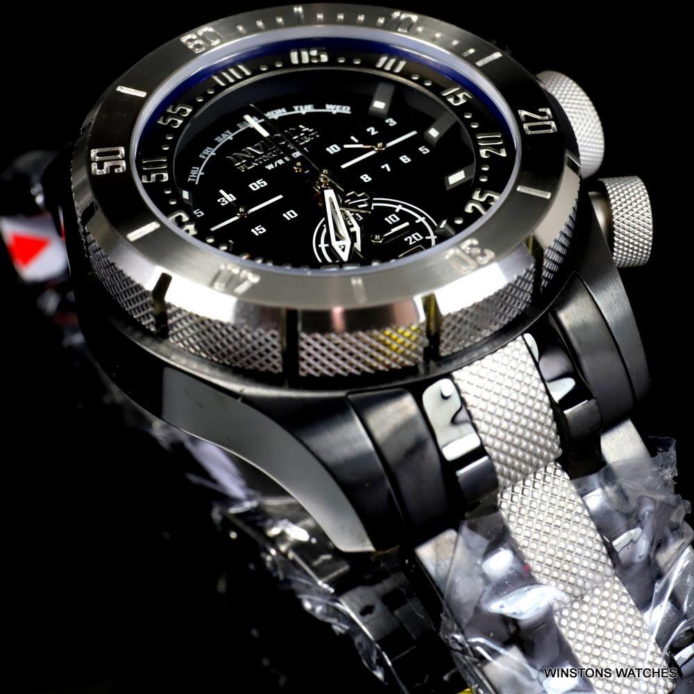 Invicta Platinum Select Coalition Forces Swiss Made Steel Chrono Watch 50mm New