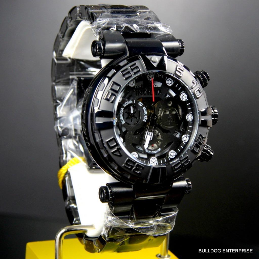 Invicta Star Wars Darth Vader Subaqua Noma I Ltd Swiss Movt 47mm Steel Watch New